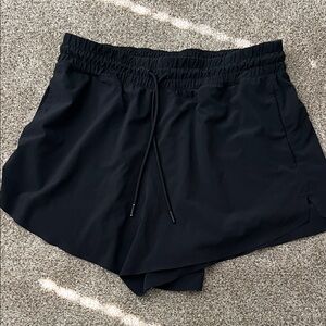 Women's Black Athletic Shorts